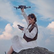 东方姑娘（风景航拍）