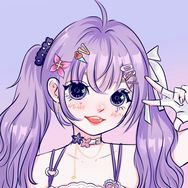小紫敲可爱