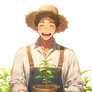 老何爱养花