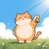 我说胖橘是财猫