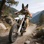 追狗少年丨早春的树