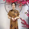 苏杭绫箩国风妈妈装