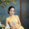 红红的小脸