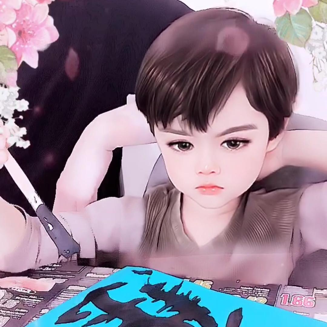 混血小玛雅和尼克