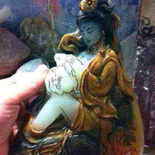 昆仑山和田玉   胡一刀