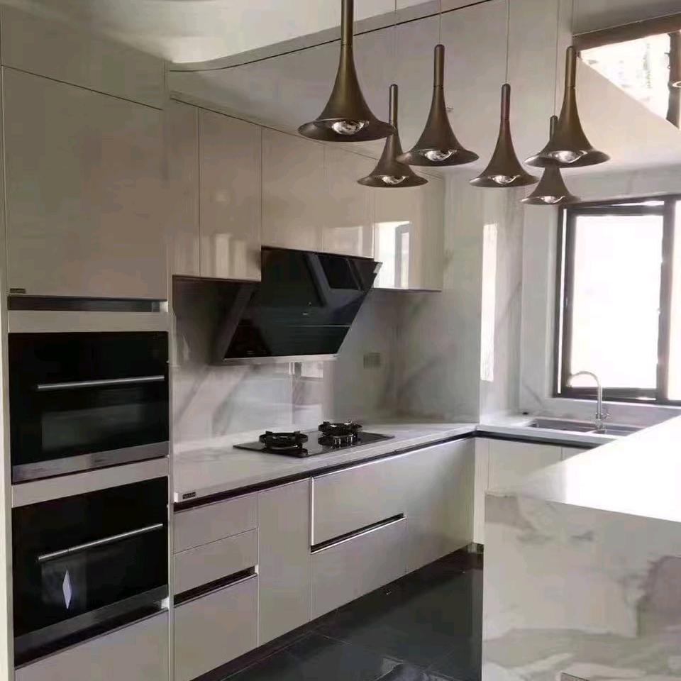 金牌石材瓷砖橱柜背景墙