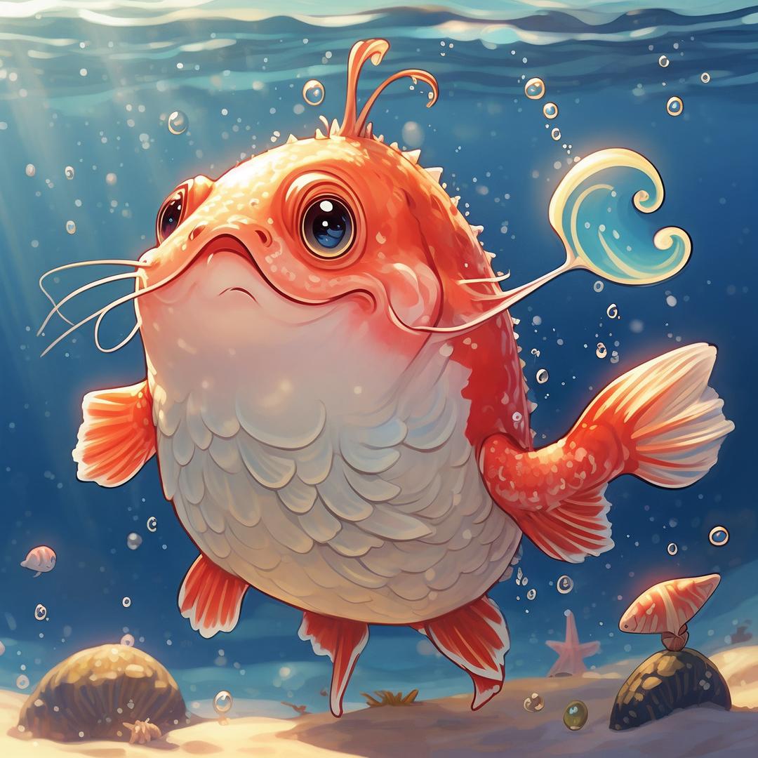 小鱼儿水中游
