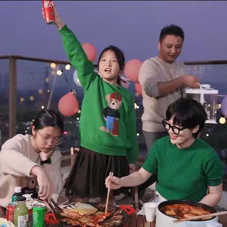 周迁迁一家