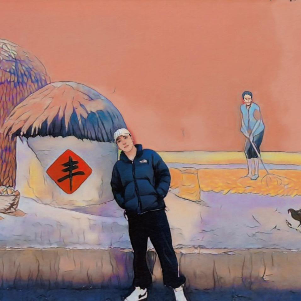 彭彭与花