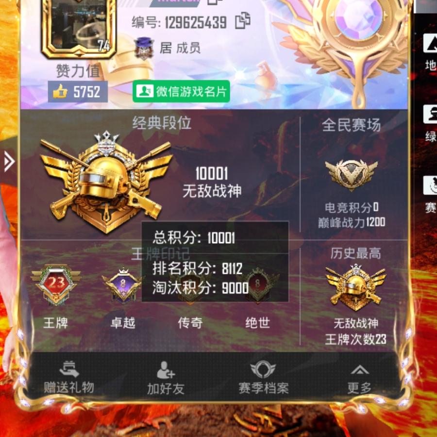 老弟级别（你）