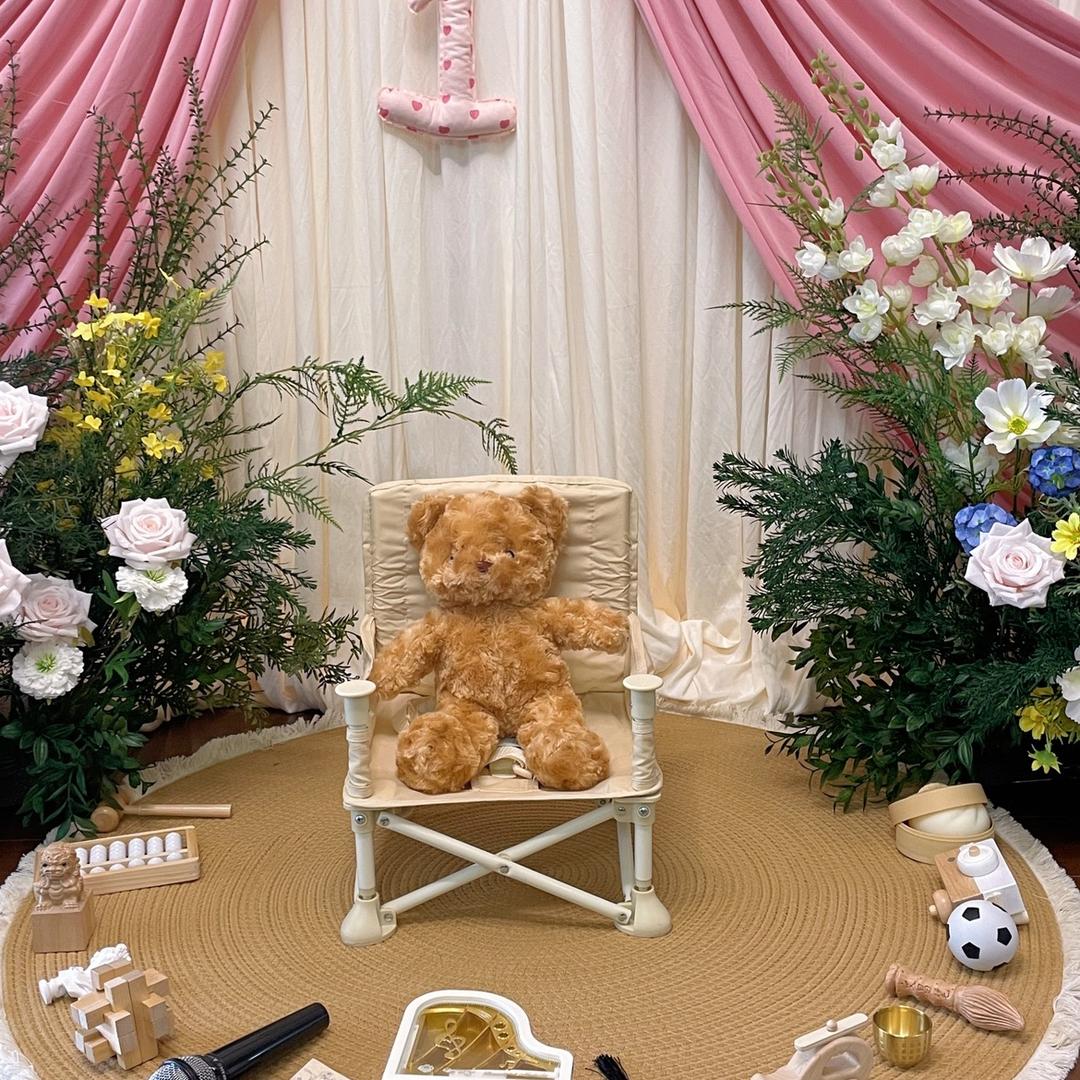 可可百日周岁布置跟拍