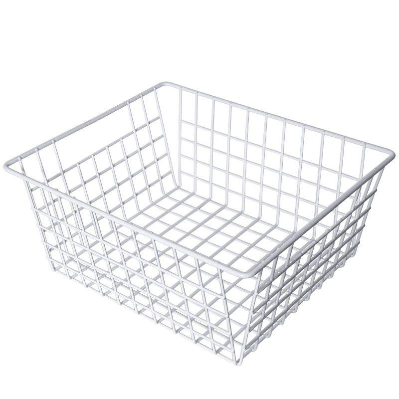 置物收纳筐*商超展示铁网框*浸塑挂篮定制