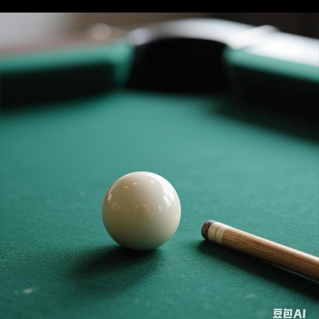 阿虎台球。