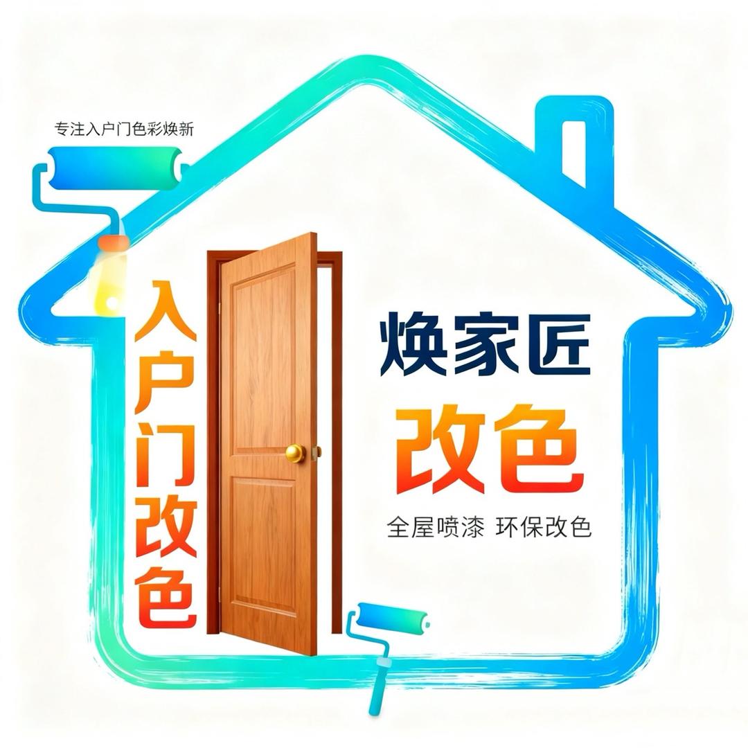 沧州（焕家匠）入户门全屋门窗环保改色