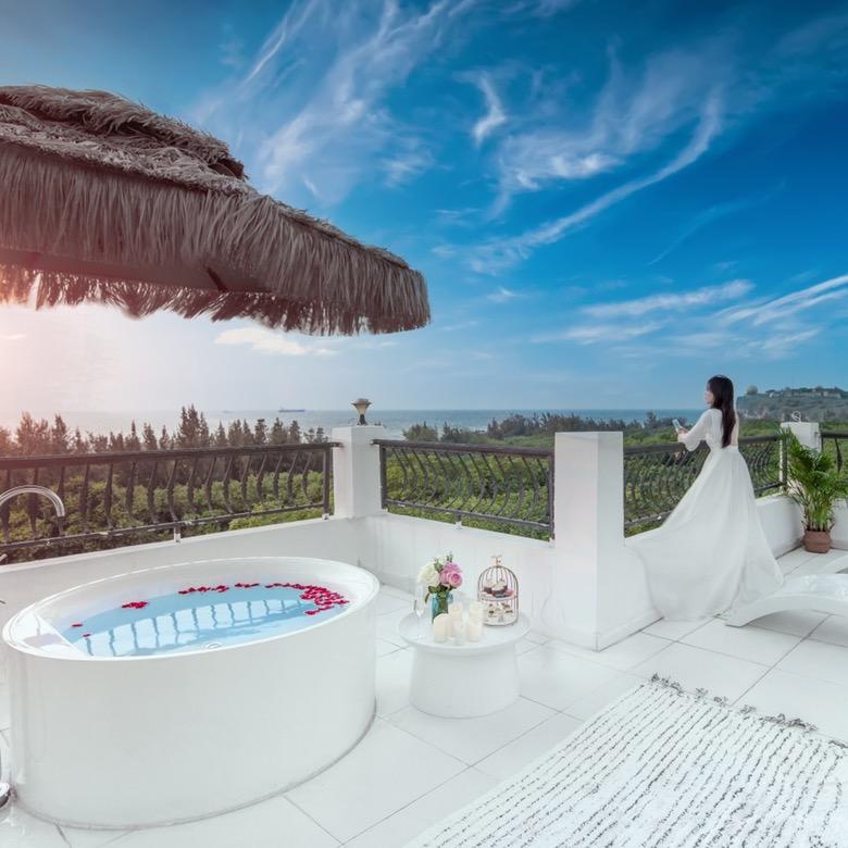 涠洲岛梵宿栖海岸轻奢海景民宿