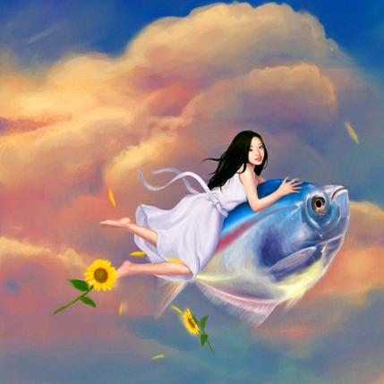 落日秋风梧桐影