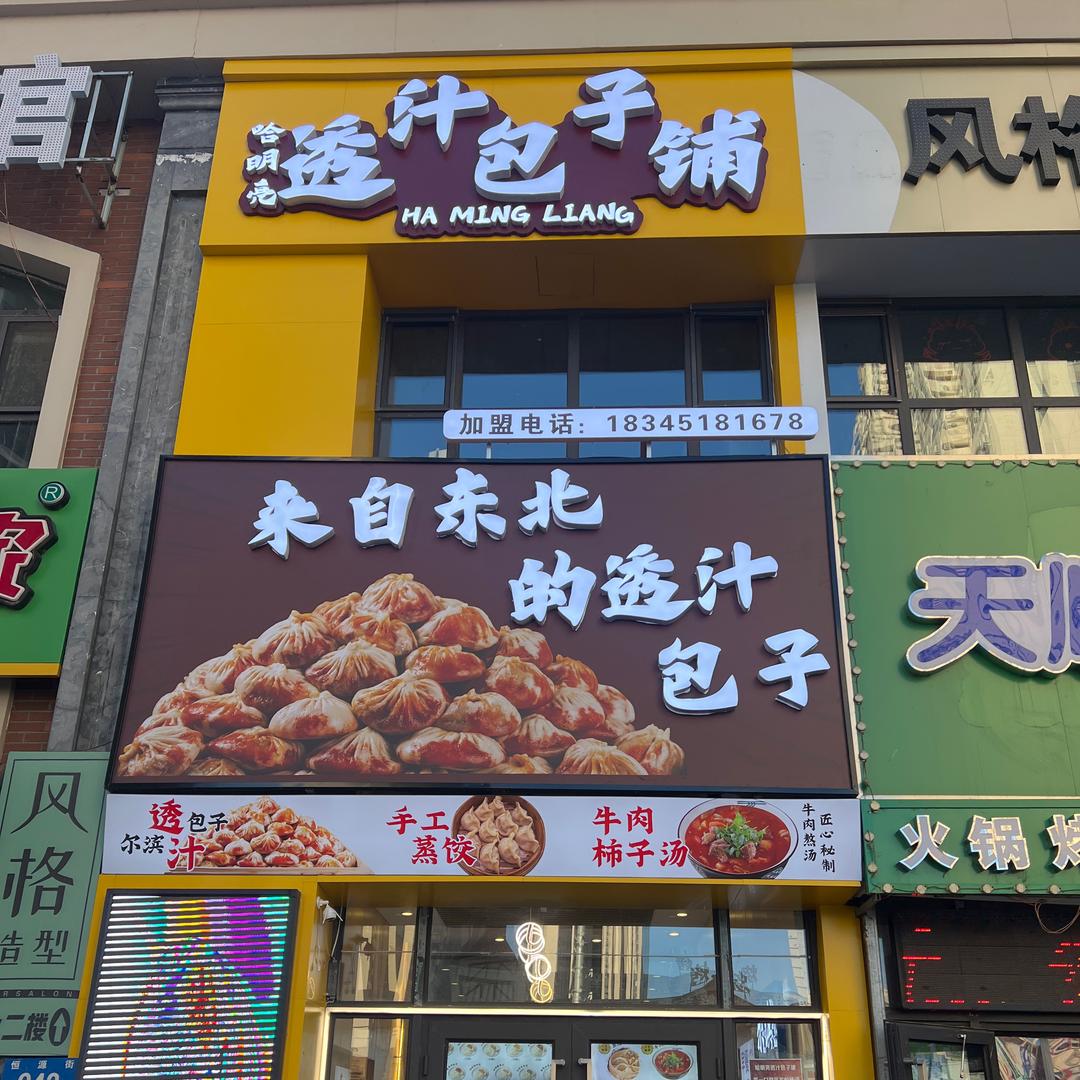 哈明亮东北透汁包子