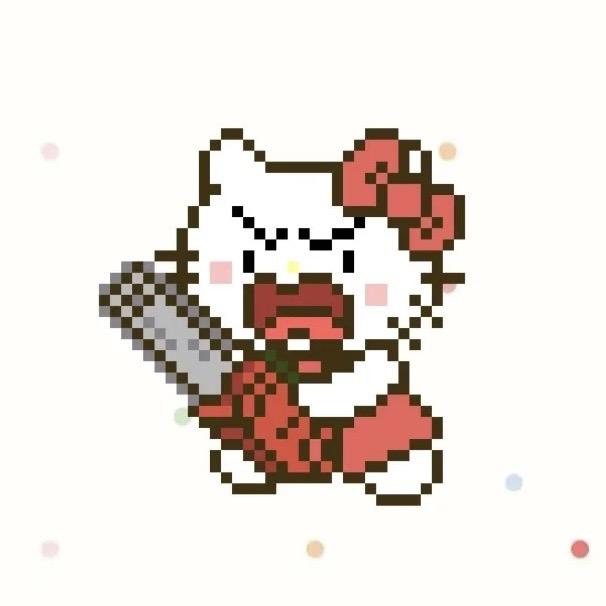 暴躁小甜（拼豆日记）