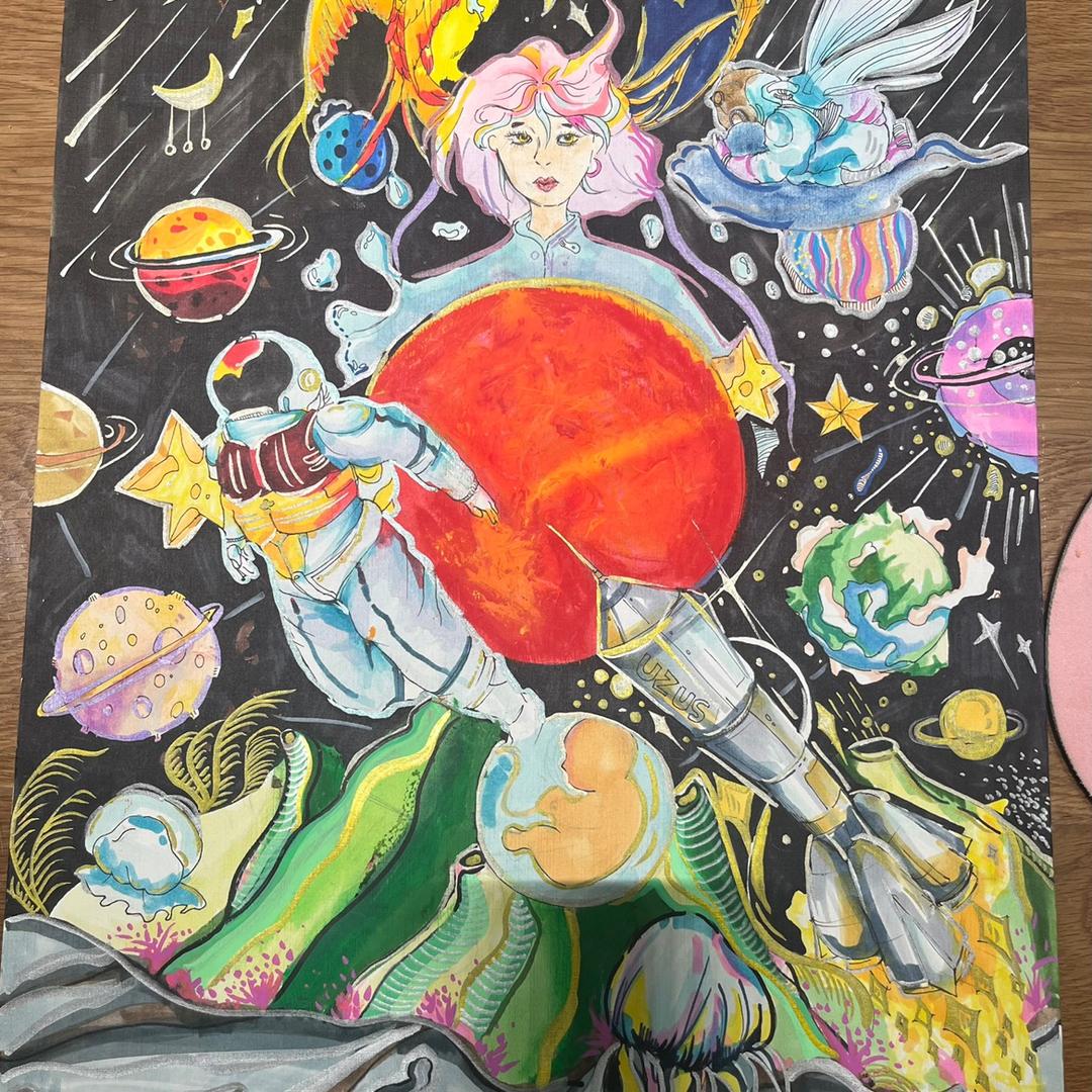 小白爱画画