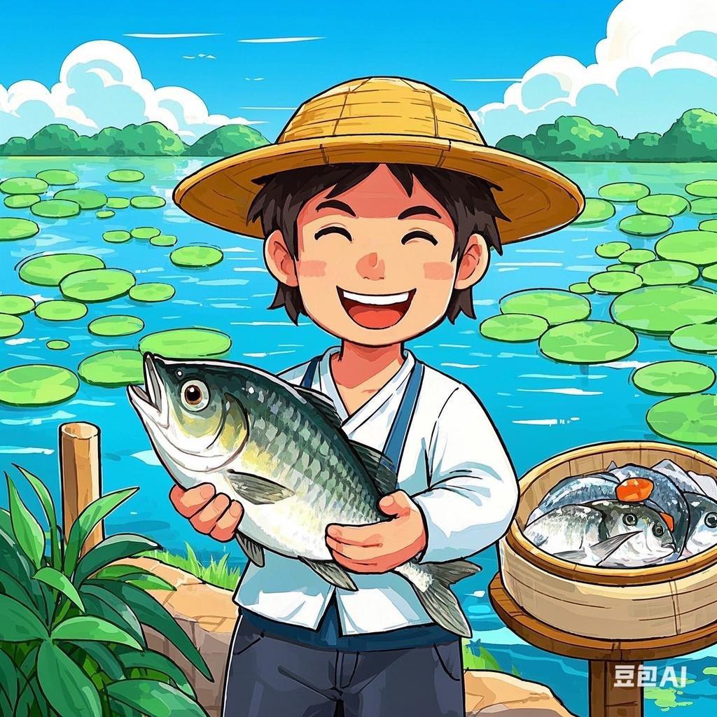 微山湖小牛