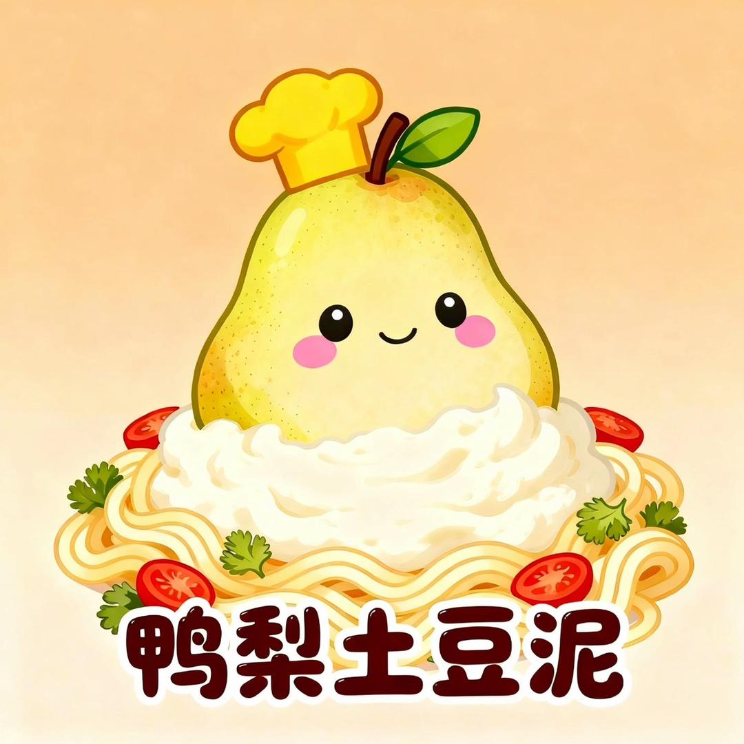鸭梨土豆泥拌面