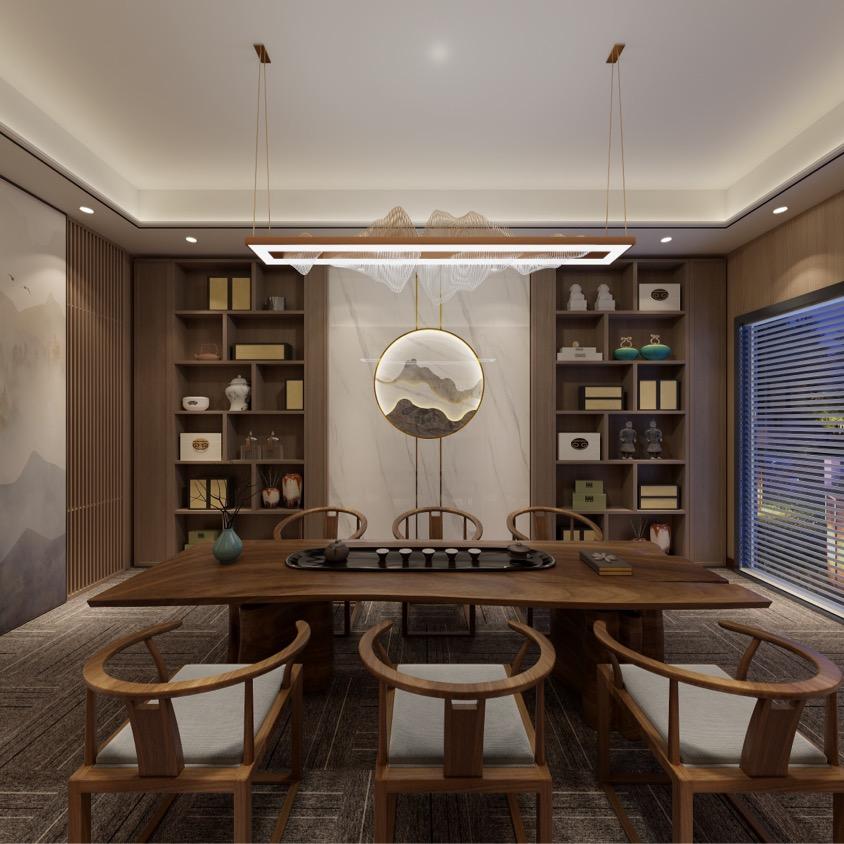 新艺岩板背景墙定制