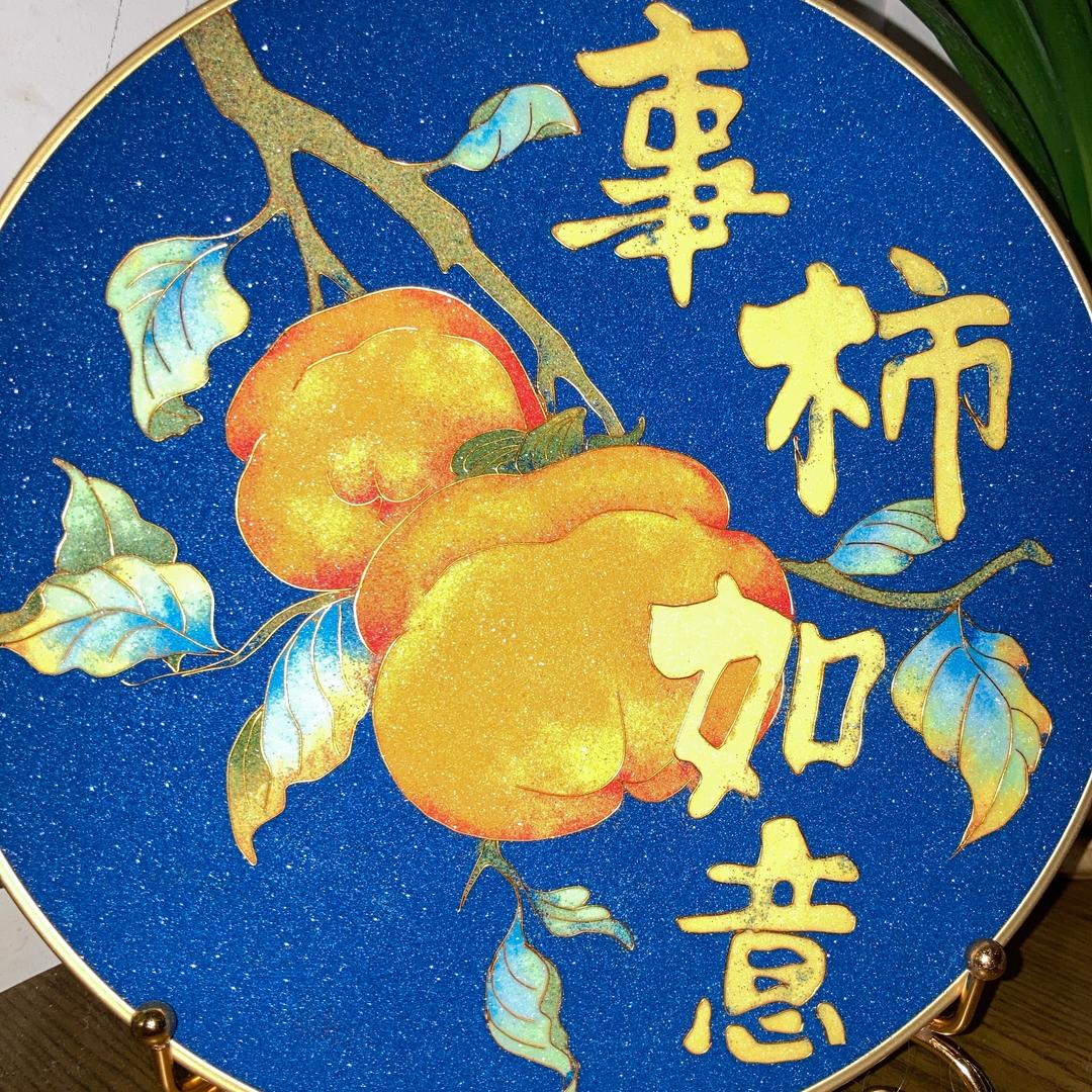 掐丝珐琅非遗工艺传承人