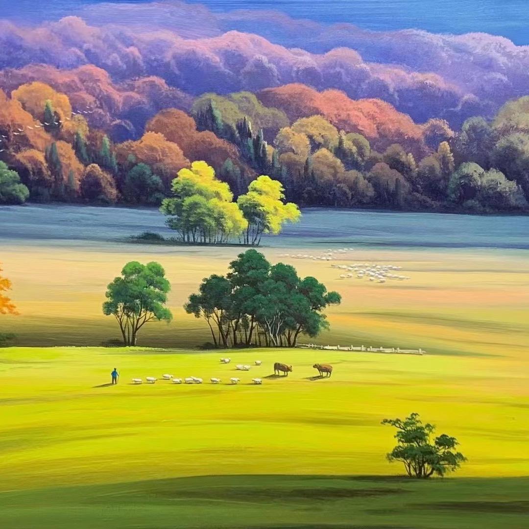 盛色手绘油画