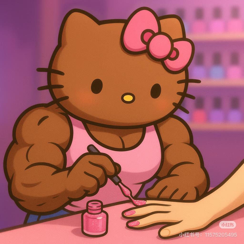 爱做美甲的小双