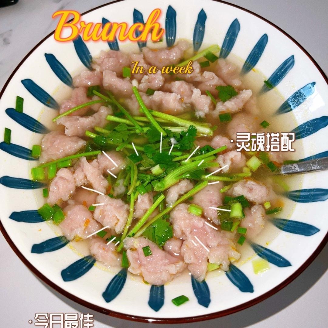 做瘦肉丸的小姑凉