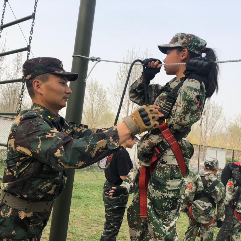 保定军事夏令营 户外拓展营地
