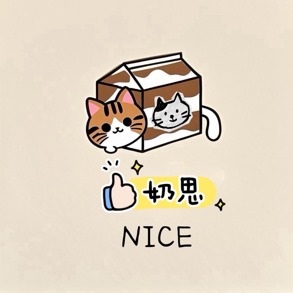 奶思冰箱贴