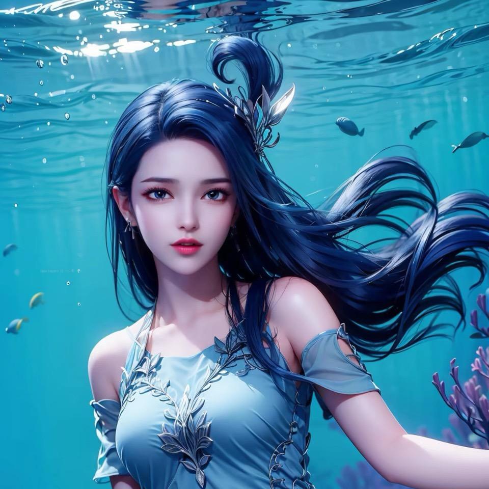 银色小舞妹