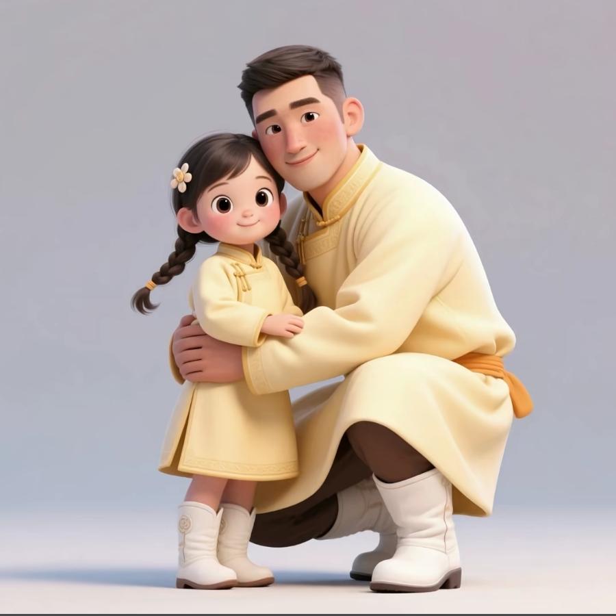 爱笑的泡泡妮