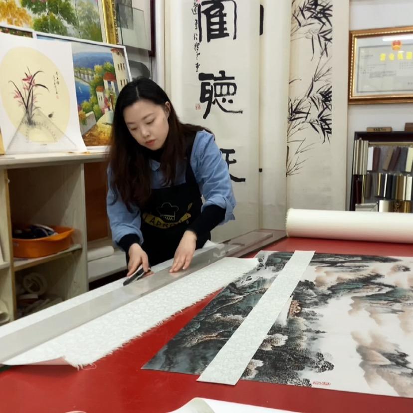 白鹭书院字画装裱