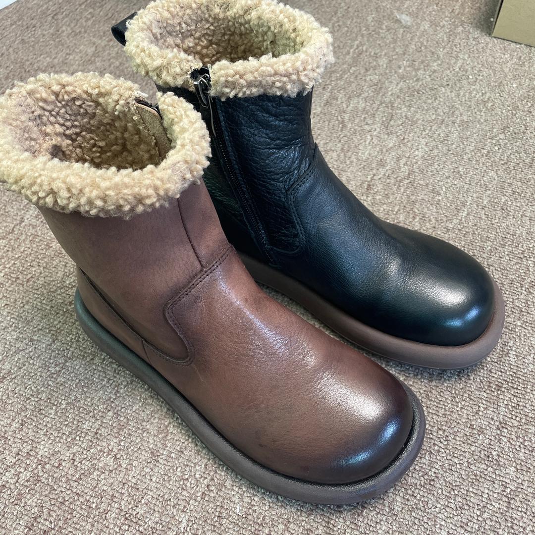 美度复古手工鞋