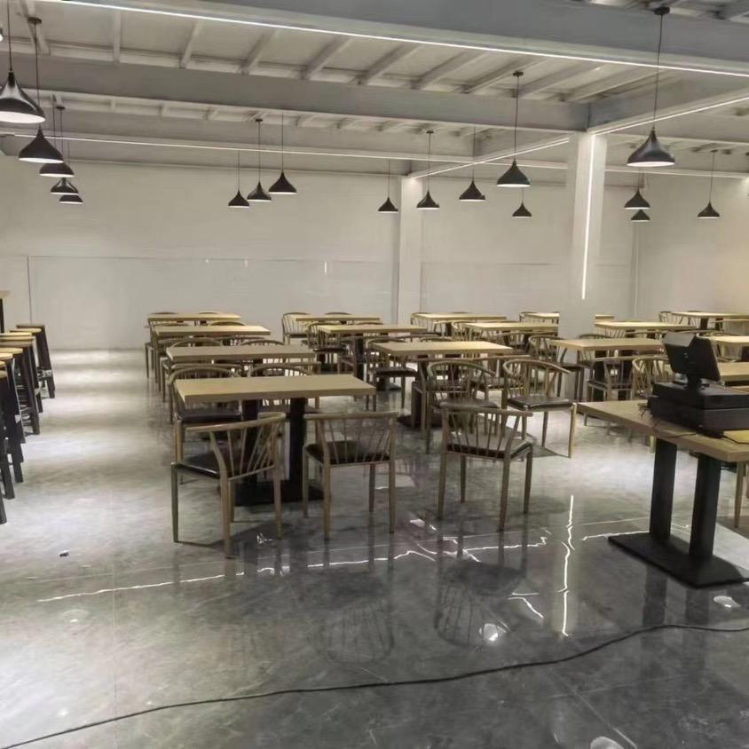 图强食堂桌椅课桌椅户外桌椅