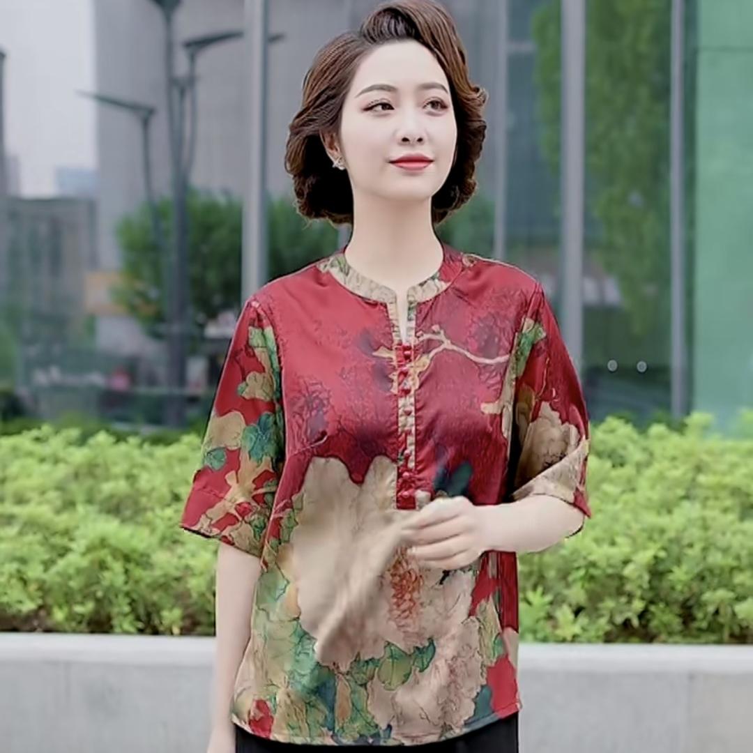 小天妃中老年穿搭