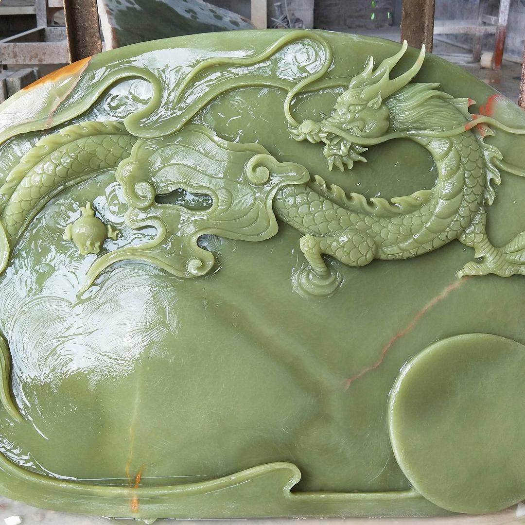 云浮石材玉石工艺茶盘