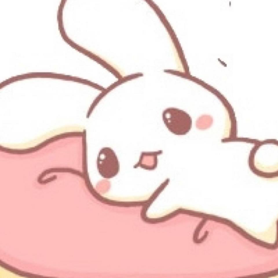 可爱的小白兔,
