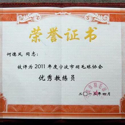 何教练羽毛球（专业培训26年）