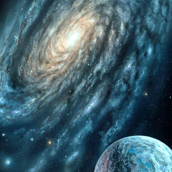 星空下的恋人
