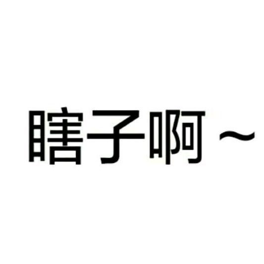 瞎子啊～