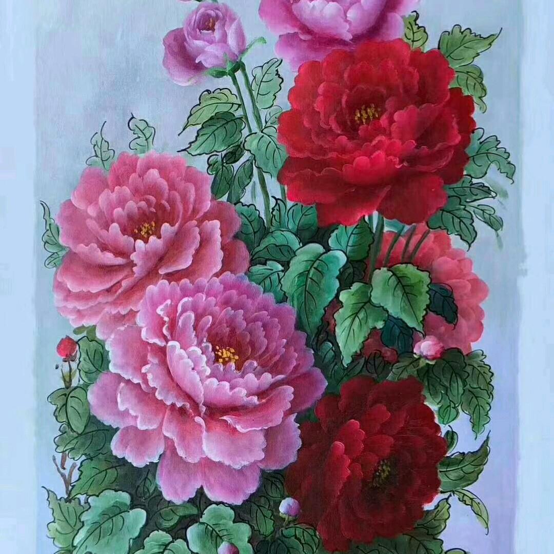 彩绘画画的风