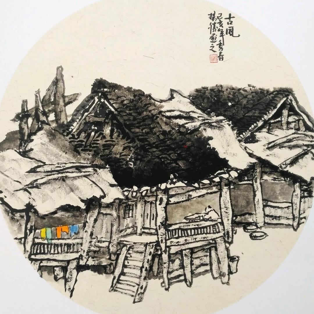 黔东南州苗岭书画院院长 杨胜