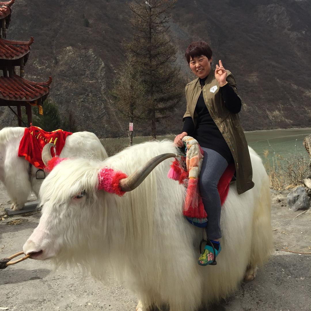 口孜白学彬牛羊肉熟食店门口