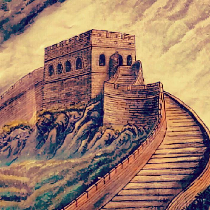 山东泉城画院闫士峰墙绘