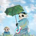 她说