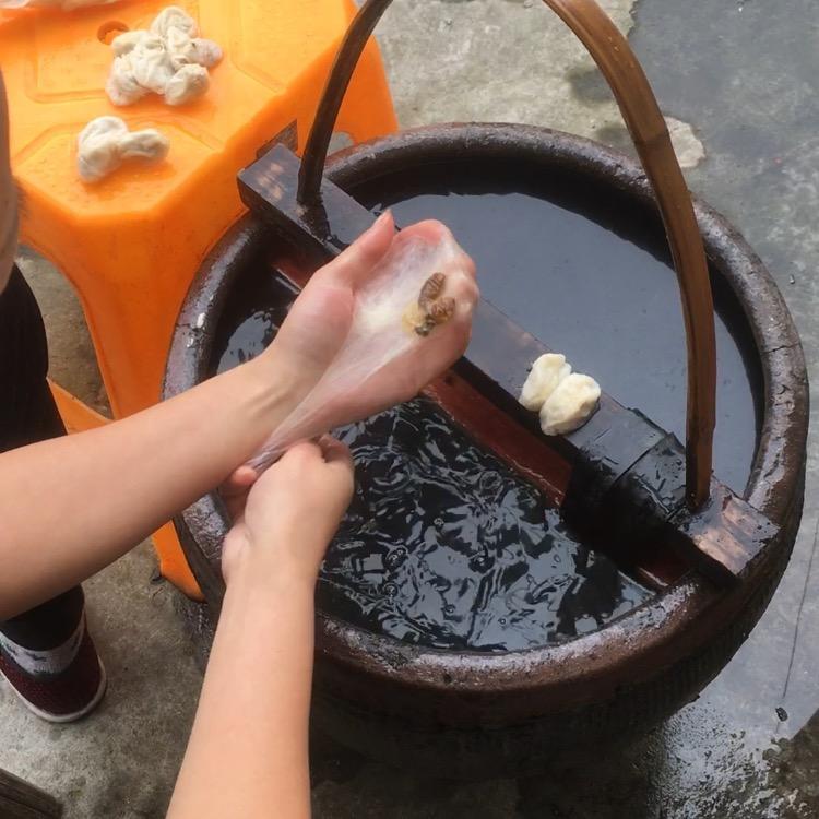 倪好蚕丝