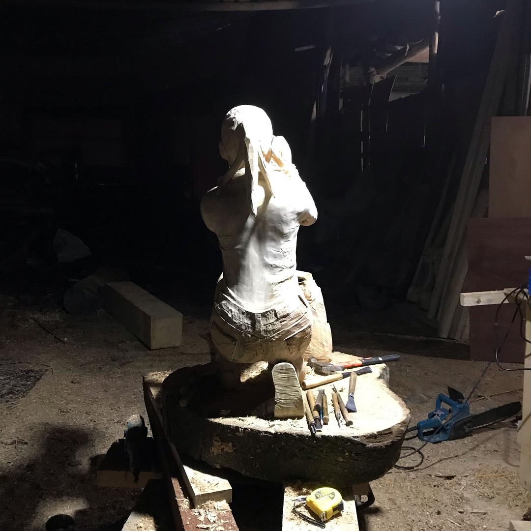 聚艺木雕-谢正根@抖音